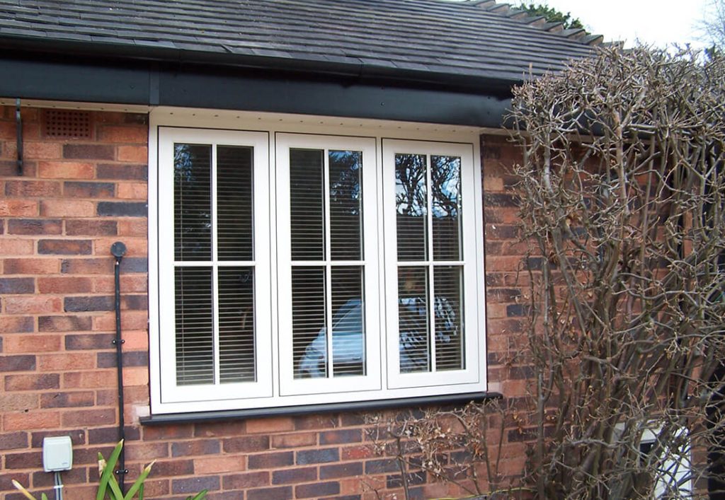 Flush sash cream Residence 9 window