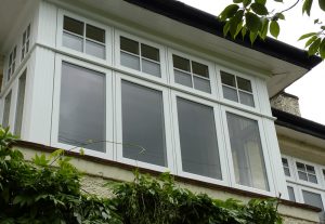 White Residence 9 bay window