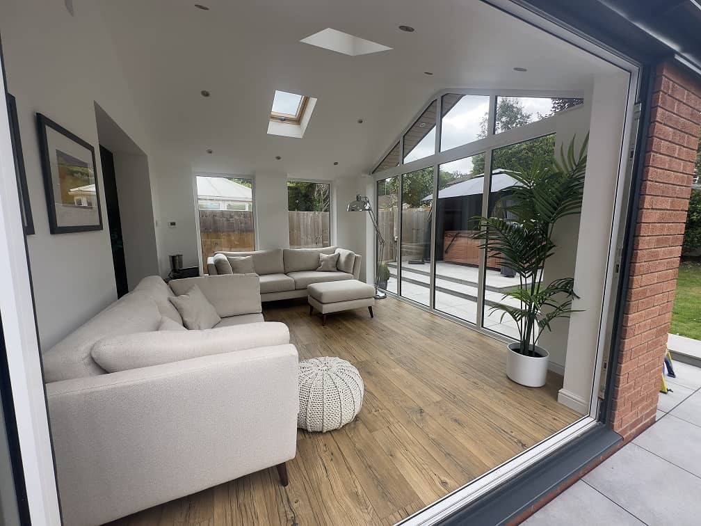 interior shot of conservatory