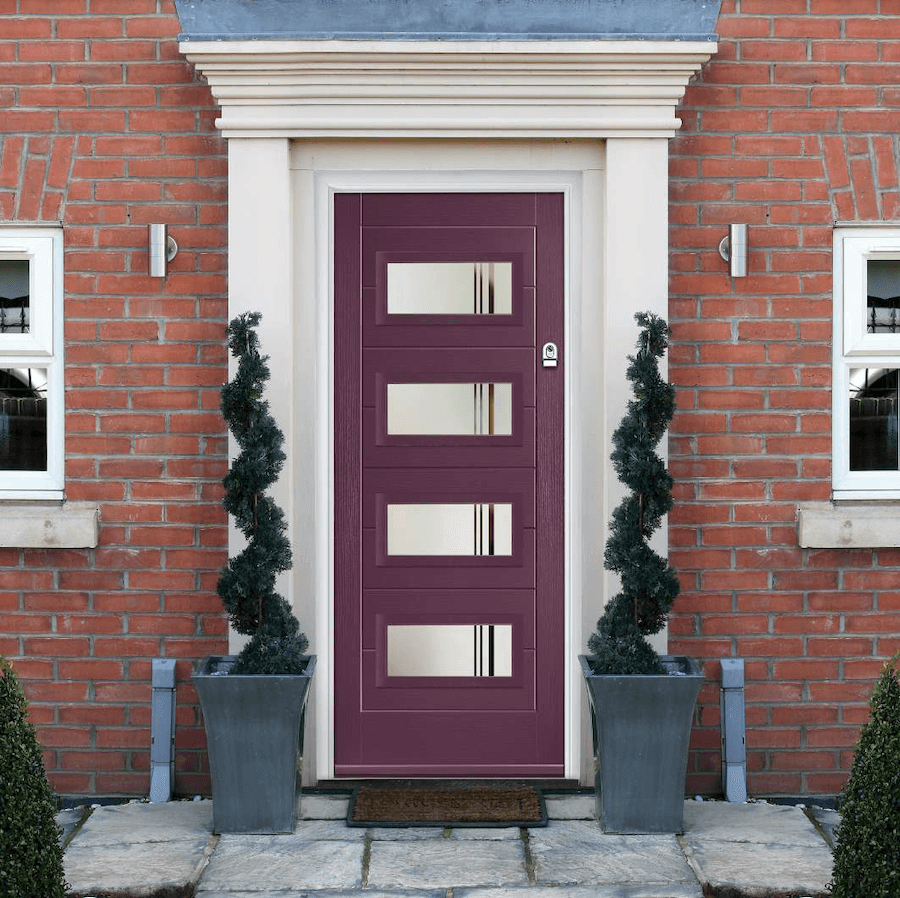 monza II oakmont composite door